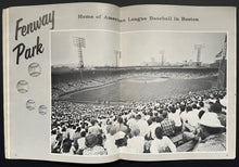 Load image into Gallery viewer, 1963 Boston Red Sox Yearbook Autographed Frank Malzone John Lamabe Signed