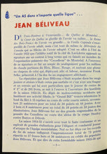Load image into Gallery viewer, 1960 Jean Beliveau Montreal Canadiens Signed French Hockey Booklet Autographed