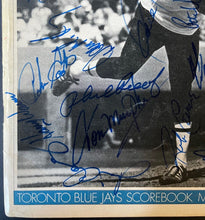 Load image into Gallery viewer, 1977 Toronto Blue Jays Inaugural Season Autographed Program Team Signed x24 MLB