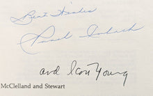 Load image into Gallery viewer, Punch Imlach Autographed Hardcover Book "Heaven And Hell In The NHL" Signed JSA