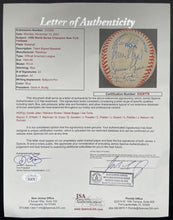 Load image into Gallery viewer, 1997 New York Yankees Team Signed Baseball Autographed JSA Jeter Rivera Torre