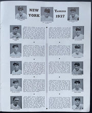 Load image into Gallery viewer, 1937 World Series Game 5 Official Program Yankee Stadium New York Giants MLB