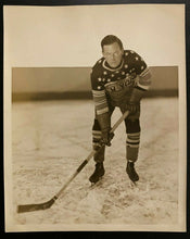 Load image into Gallery viewer, 1926 NHL Hockey Vintage Photo New York Americans Clarence Boucher Vtg