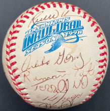 Load image into Gallery viewer, 1998 Tampa Bay Devil Rays Inaugural Team Autographed x33 Baseball MLB Signed JSA