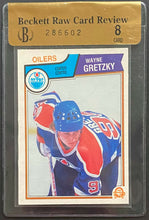 Load image into Gallery viewer, 1983 O-Pee-Chee Hockey Wayne Gretzky #29 NHL Hockey Card Beckett Review 8