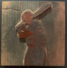 Load image into Gallery viewer, 1946 Russ Derry JD McCarthy Postcard Printing Block MLB Baseball MILB Vintage