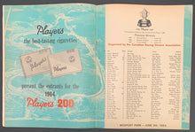 Load image into Gallery viewer, 1964 Mosport Players 200 Formula Race Program Jim Clark Dan Gurney
