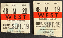 Load image into Gallery viewer, 1974 Canada Russia Summit Series Program + 2 Tickets Maple Leaf Gardens Vintage