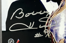 Load image into Gallery viewer, Bobby Hull + Brett Hull Signed NHL Hockey Photo Dual Autographed AJ Authentic