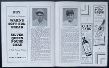 Load image into Gallery viewer, 1937 World Series Game 5 Official Program Yankee Stadium New York Giants MLB
