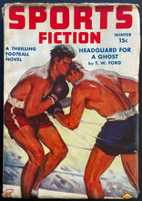 Load image into Gallery viewer, Winter 1942 Sports Fiction Pulp Magazine Vintage Boxing Stories Football Novel