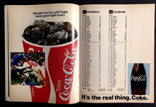 Load image into Gallery viewer, 1970 NFL Cotton Bowl Dallas Cowboys St Louis Cardinals VTG Football Program