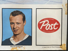 Load image into Gallery viewer, 1969 Vintage Post Cereal NHL Hockey Poster Featuring Boston Bruins Bobby Orr