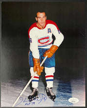 Load image into Gallery viewer, Henri Richard Signed Montreal Canadiens NHL Hockey 8x10 Photo Autographed JSA