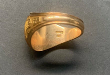 Load image into Gallery viewer, 1959 Winnipeg Blue Bombers CFL Championship Grey Cup 10K Gold Ring Football VTG
