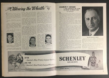 Load image into Gallery viewer, 1947 Boston Garden NHL Hockey Program Bruins vs Detroit Red Wings 6 Page Insert