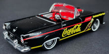Load image into Gallery viewer, 1955 Coca Cola Ford Thunderbird Diecast Model Car Matchbox Collectibles 1:43