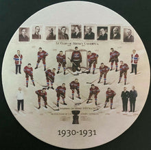 Load image into Gallery viewer, Vintage Montreal Canadiens NHL Hockey Team Photo Coasters Stanley Cup Teams