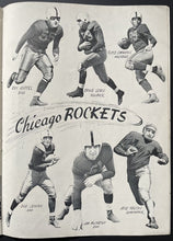 Load image into Gallery viewer, 1978 Kezar Stadium All American Football Conference Game Program 49ers Rockets