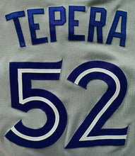 Load image into Gallery viewer, 2017 Ryan Tepera Game Used road Toronto Blue Jays Road Jersey Baseball MLB Holo