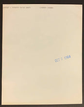 Load image into Gallery viewer, 1964 Johnny Bower Toronto Maple Leafs Team Issued Photo Hockey Hall Of Famer