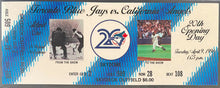 Load image into Gallery viewer, 1996 Toronto Blue Jays Opening Day 20th Anniversary Full Ticket Angels iCert 9.5