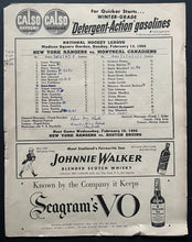 Load image into Gallery viewer, 1955 Lorne Worsley Autographed Photo New York Rangers NHL Hockey Program JSA