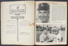 Load image into Gallery viewer, 1966 World Series Program LA Dodgers vs Baltimore Orioles MLB Baseball Koufax