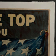 Load image into Gallery viewer, 1917 Original Vintage WWI US Gov't Liberty Loan Poster War Propaganda Riesenberg