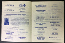 Load image into Gallery viewer, 1966 Junior Ontario Rugby Football Union Program Oakville Colts Brantford Bisons