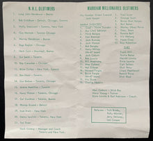 Load image into Gallery viewer, C1960's NHL Oldtimers 9x Autographed Signed Program Vintage Murray Ezzard Hockey