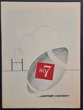 Load image into Gallery viewer, 1961 Grey Cup Program CFL Football Exhibition Stadium Hamilton vs Winnipeg