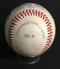 Load image into Gallery viewer, Jim Kelly Autographed Baseball American League Rawlings Football Bills JSA