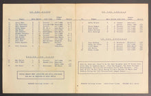 Load image into Gallery viewer, 1953 Toronto Maple Leafs Baseball Team Workout Day Vintage IL Program