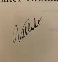 Load image into Gallery viewer, 1997 Walter Cronkite Signed HC Copy A Reporter's Life Autographed Ninth Printing