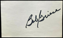 Load image into Gallery viewer, NFL NCAA Football HOFer Bob Griese Signed Index Card Autographed Miami Dolphins