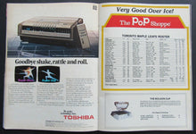 Load image into Gallery viewer, 1982 Maple Leaf Gardens 50th Anniversary NHL Program Toronto Leafs Winnipeg Jets