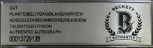 Load image into Gallery viewer, Montreal Canadiens Team Signed Autographed Cut Slabbed Beckett NHL Hockey VTG