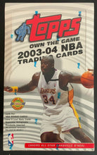 Load image into Gallery viewer, 2003-04 Topps NBA Basketball Cards Jumbo Box Factory Sealed Lebron Rookie RC NIB