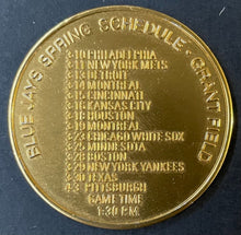 Load image into Gallery viewer, 1977 Toronto Blue Jays Inaugural Season Spring Training Gold Coin Labatts MLB