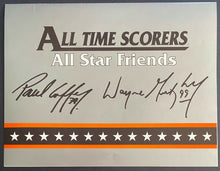Load image into Gallery viewer, Stephen Holland ALL TIME SCORERS Wayne Gretzky Paul Coffey Signed Print /999