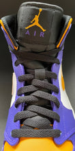 Load image into Gallery viewer, Air Jordan 1 Mid Size 13 Nike Dark Concord  Taxi-White-Black DQ8426-517