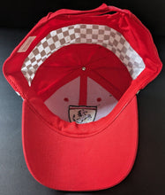 Load image into Gallery viewer, Ferrari Racing Hat Embroidered MotorSports Baseball Cap Stallion Checkered Flag