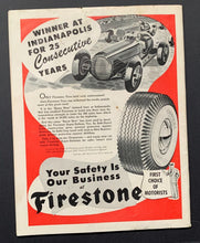 Load image into Gallery viewer, 1949 Indy 500 Program Bill Holland Indianapolis Motor Speedway Racing Vintage