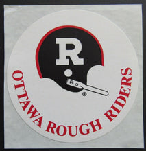 Load image into Gallery viewer, 1976 CFL Ottawa Rough Riders Team Issued Decal + Original Mailer Envelope VTG