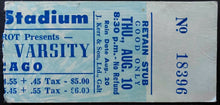 Load image into Gallery viewer, 1972 Vintage Rock Band Chicago Ticket Stub Toronto Varsity Stadium