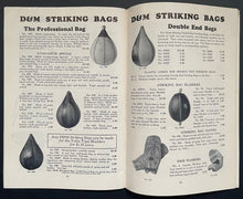 Load image into Gallery viewer, 1929 D + M Athletic Goods Catalog Fall/Winter Seasons All American Football