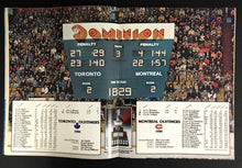 Load image into Gallery viewer, 1980 Maple Leaf Gardens Oldtimers Maple Leafs vs Montreal Canadiens VTG Program
