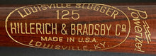 Load image into Gallery viewer, 1956 Hall of Fame Induction Bat Hank Greenberg Ltd Ed 178/500 MLB Baseball HOF