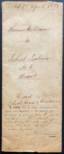 Load image into Gallery viewer, Historic 1873 Deed School House + Residence Town Brant Ontario Thomas Williams